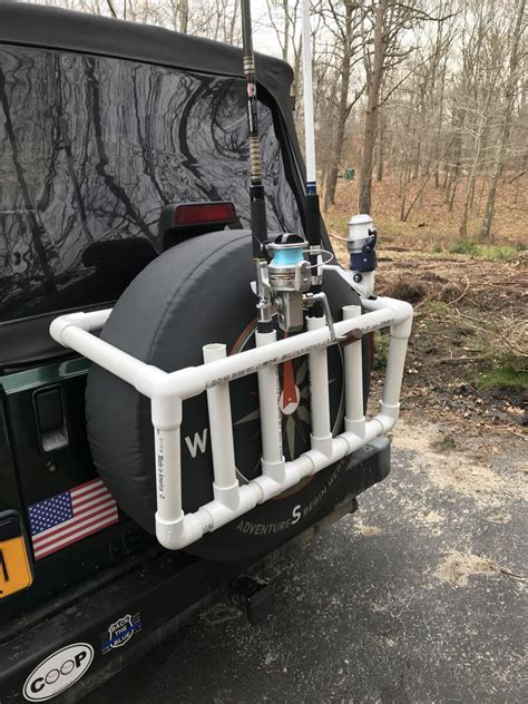 Low cost fishing rod holder : r/Wrangler .